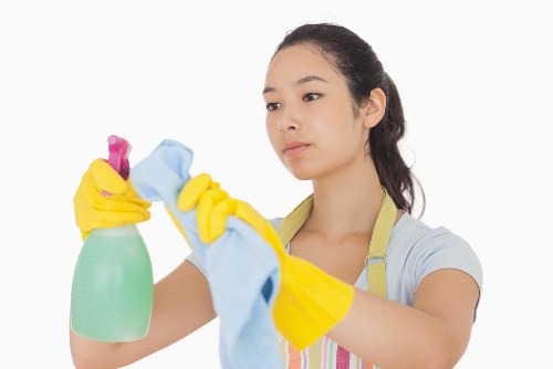 Carpetcleaning Chiswick team using sustainable cleaning equipment