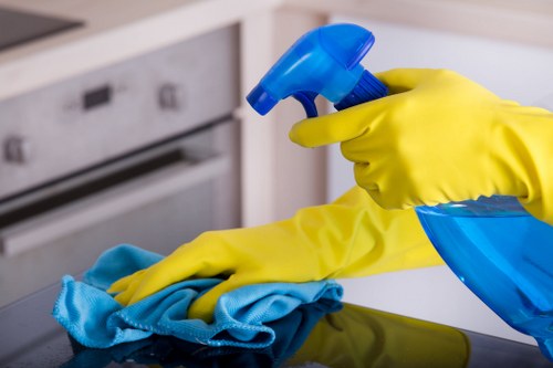Professional move in cleaning in a Chiswick home before furniture arrives