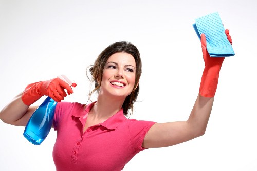 Local carpet cleaner preparing equipment for a Chiswick flat or office