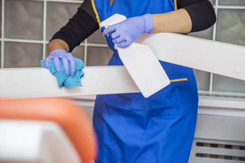 Professional office cleaners servicing a Chiswick commercial property